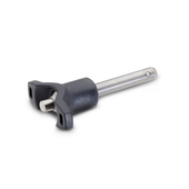Stainless Steel-Ball lock pins AISI 303, with plastic T-Handle GN 113.7