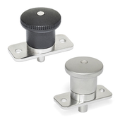 Stainless Steel-Mini indexing plungers with and without rest position GN 822.9